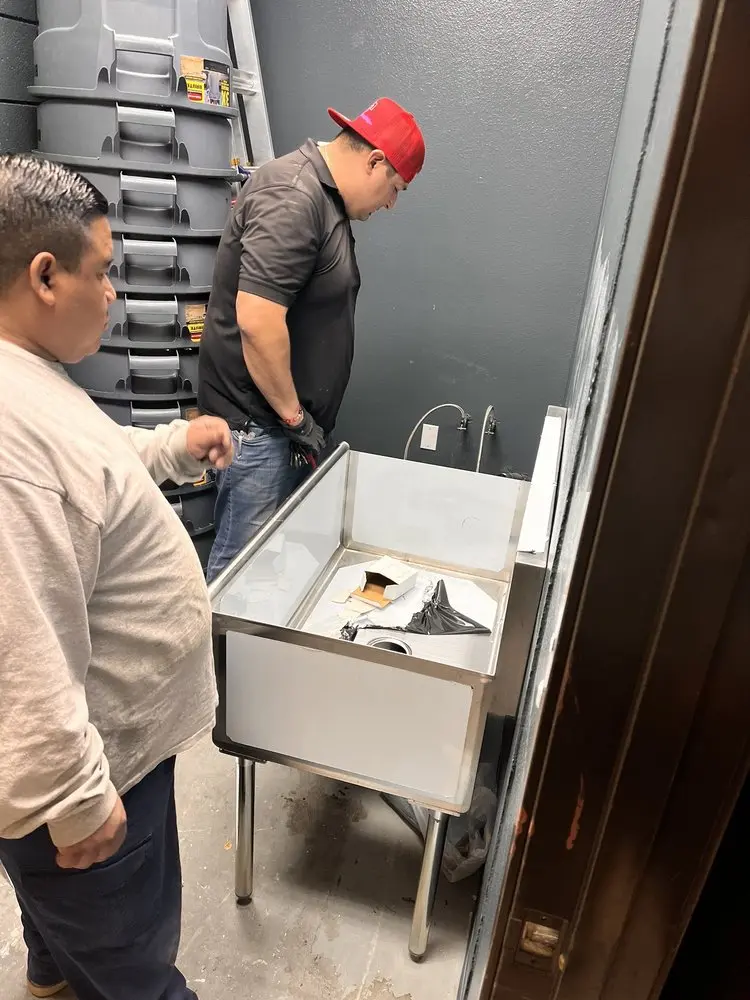Commercial plumbing and sink installation in Lions Gate II